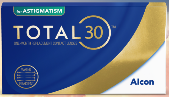 ALCON TOTAL30® FOR ASTIGMATISM 1 MONTH