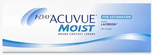 JOHNSON & JOHNSON® ACUVUE MOIST FOR ASTIGMATISM 1 DAY