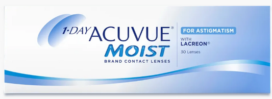 JOHNSON & JOHNSON® ACUVUE MOIST FOR ASTIGMATISM 1 DAY